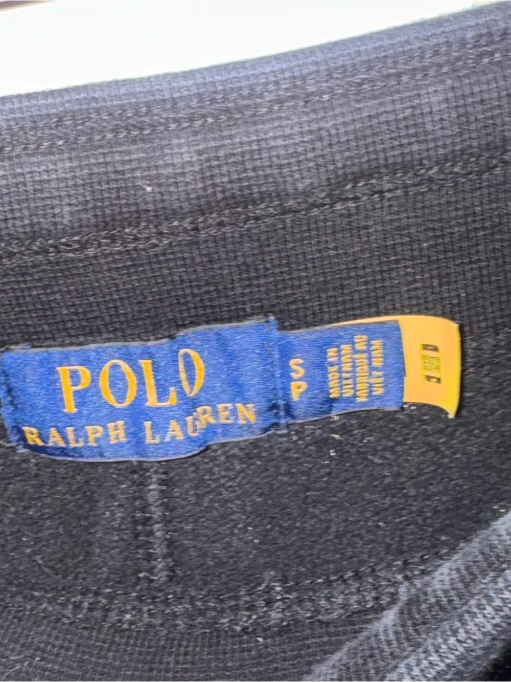 Polo by Ralph Lauren Men’s Small Black Sweat pants with Drawstring